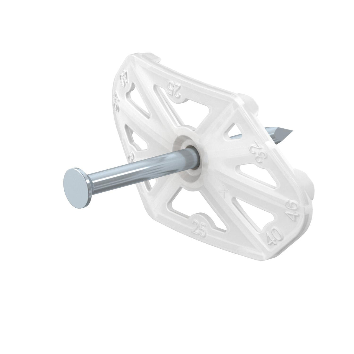 Nagelscheibe mit Montagenagel 3.5x40mm