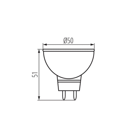 Kanlux 22704 LED Leuchtmittel GU5.3