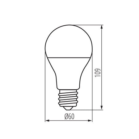 Kanlux RAPIDv2 LED E27 9,5W 1050lm 4000K Neutralweiß Leuchtmittel