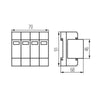 Kanlux Überspannungsschutz KSD KSD-T1T2 275/240 3P+N