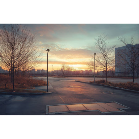 LED Straßenlampe Parkplatzleuchte Hofleuchte PARCOLI 30-50W 3000/4000/6500K