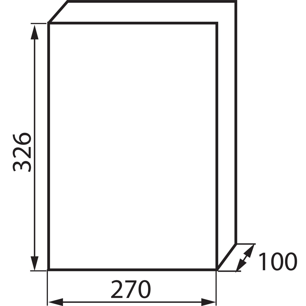 Kanlux 3835 Kleinverteiler 2-reihig 24 Module IP40