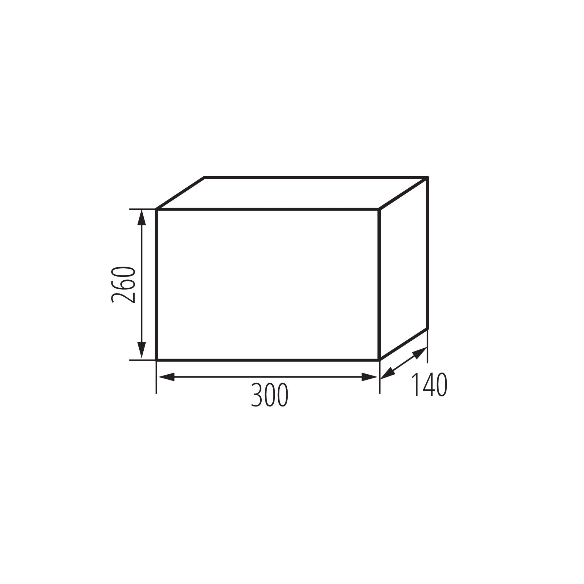 Kanlux 38452 Verteilerkasten ABS KDB-IP65 – 12 Module – IK10