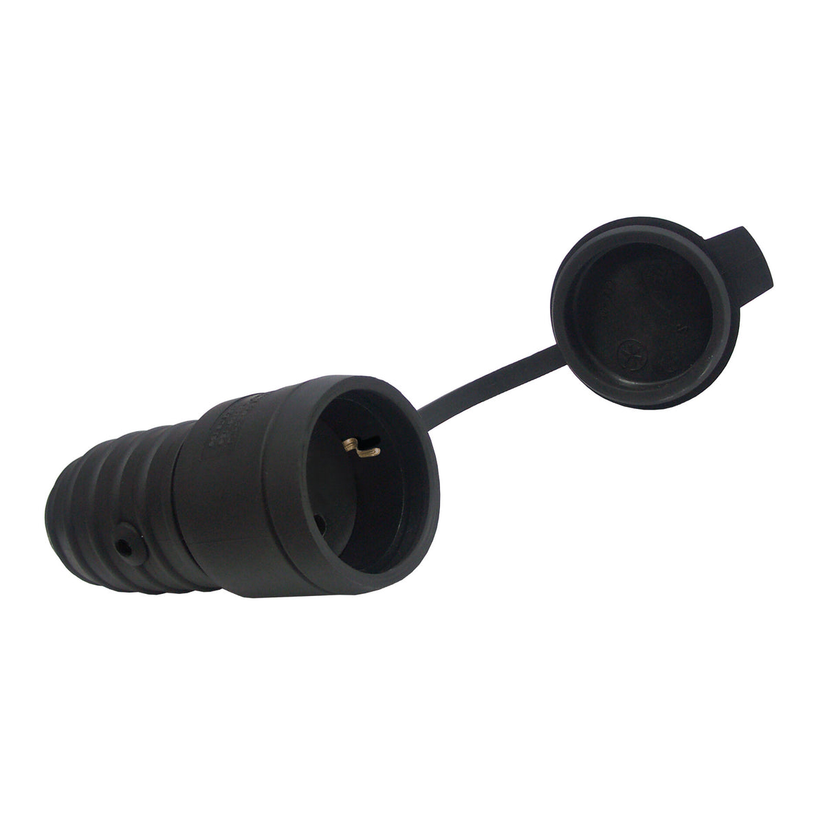 Kanlux GRIP GP/S Schutzkontakt-Gummikupplung 230V/16A IP44