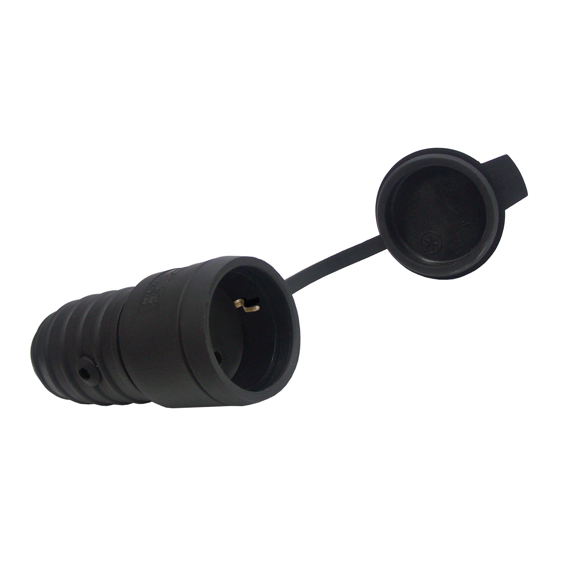 Kanlux GRIP GP/S Schutzkontakt-Gummikupplung 230V/16A IP44