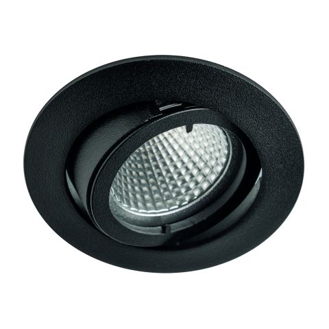 Rutec Deckeneinbaustrahler Aluminium Druckguss – schwenkbar | Ø 68 mm Einbau | ohne Sprengring