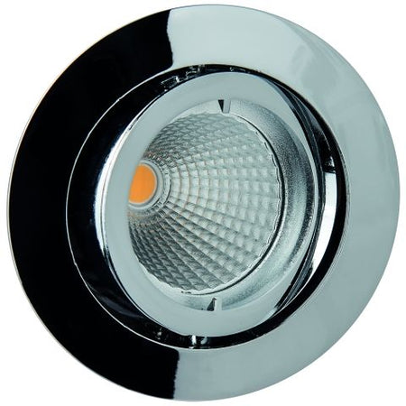 Rutec Deckeneinbaustrahler Aluminium Druckguss – schwenkbar | Ø 68 mm Einbau | ohne Sprengring