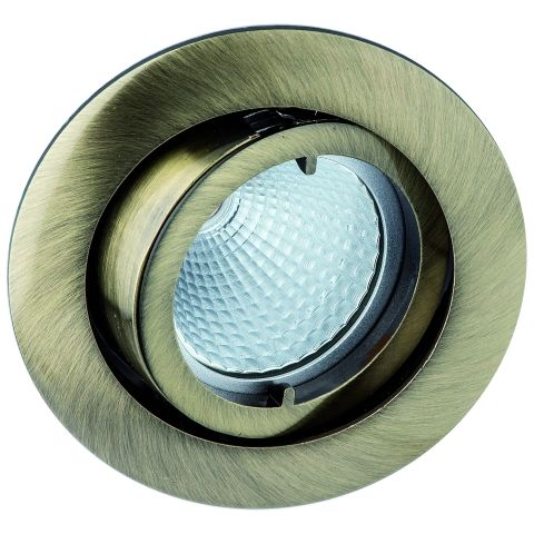 Rutec Deckeneinbaustrahler Aluminium Druckguss – schwenkbar | Ø 68 mm Einbau | ohne Sprengring