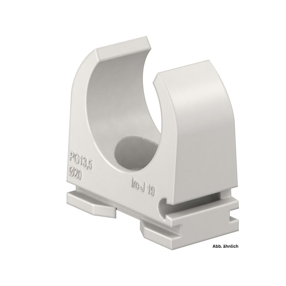 Klemmschelle M40 grau für Installationsrohr