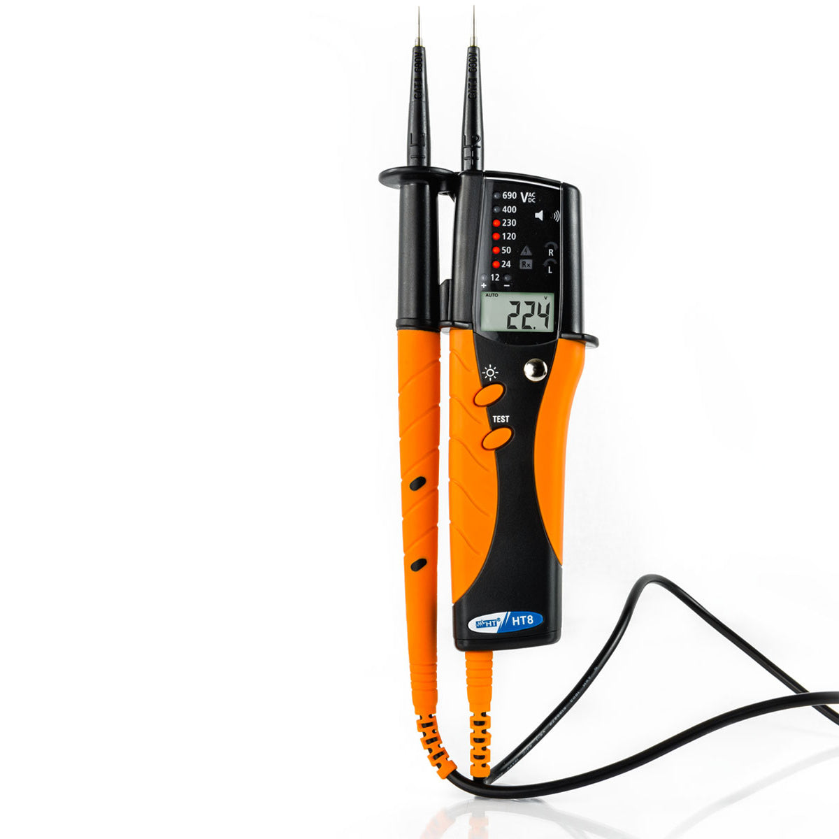 HT Digitaler Spannungsprüfer HT8 – CAT IV 600V / CAT III 690V – IP64