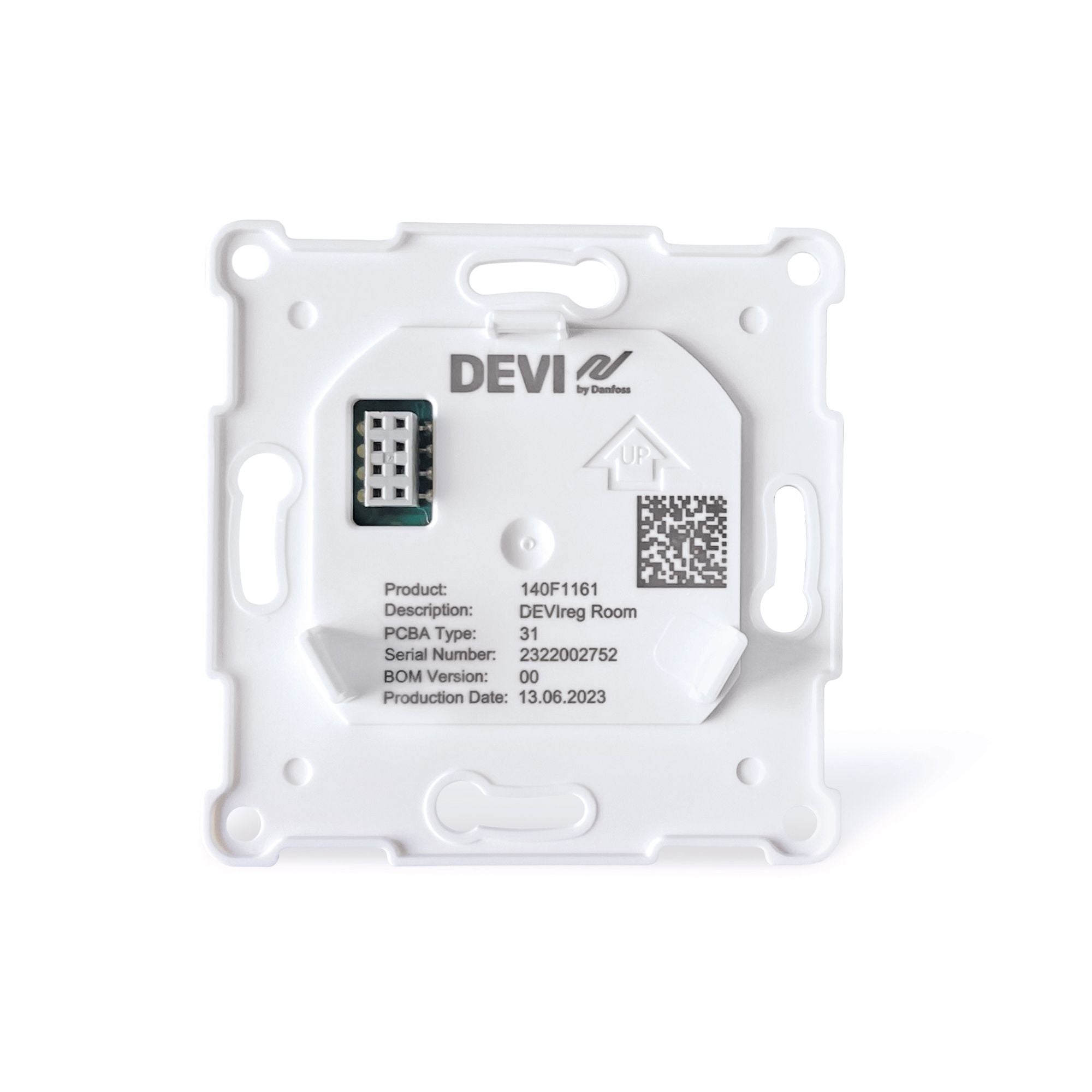 Devi 140F1161 DEVIreg™ Room – Programmierbarer Raum- & Bodenthermostat für elektrische Fußbodenheizungen
