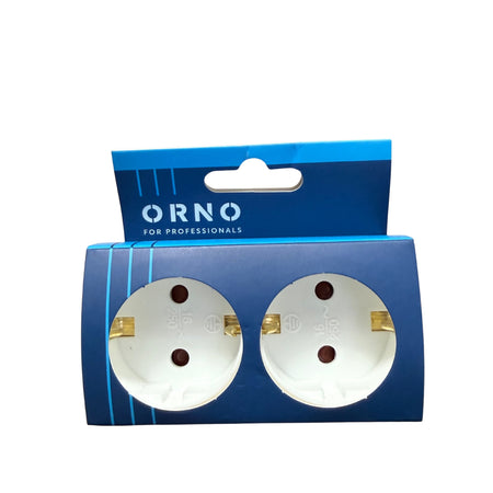 2-Fach Mehrfachstecker Steckdosenadapter