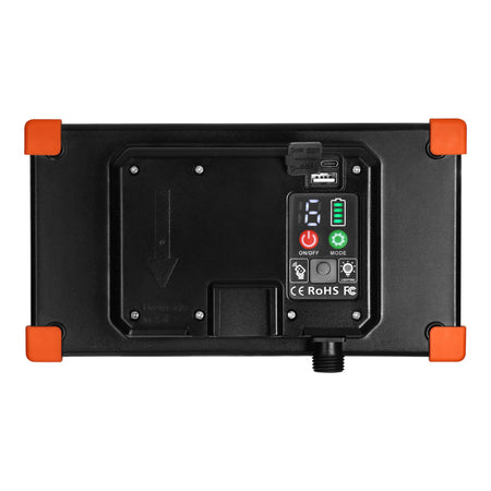 Orno Solar LED-Lichterkette 15m, 8 Modi, warmweiß, IP44 outdoor