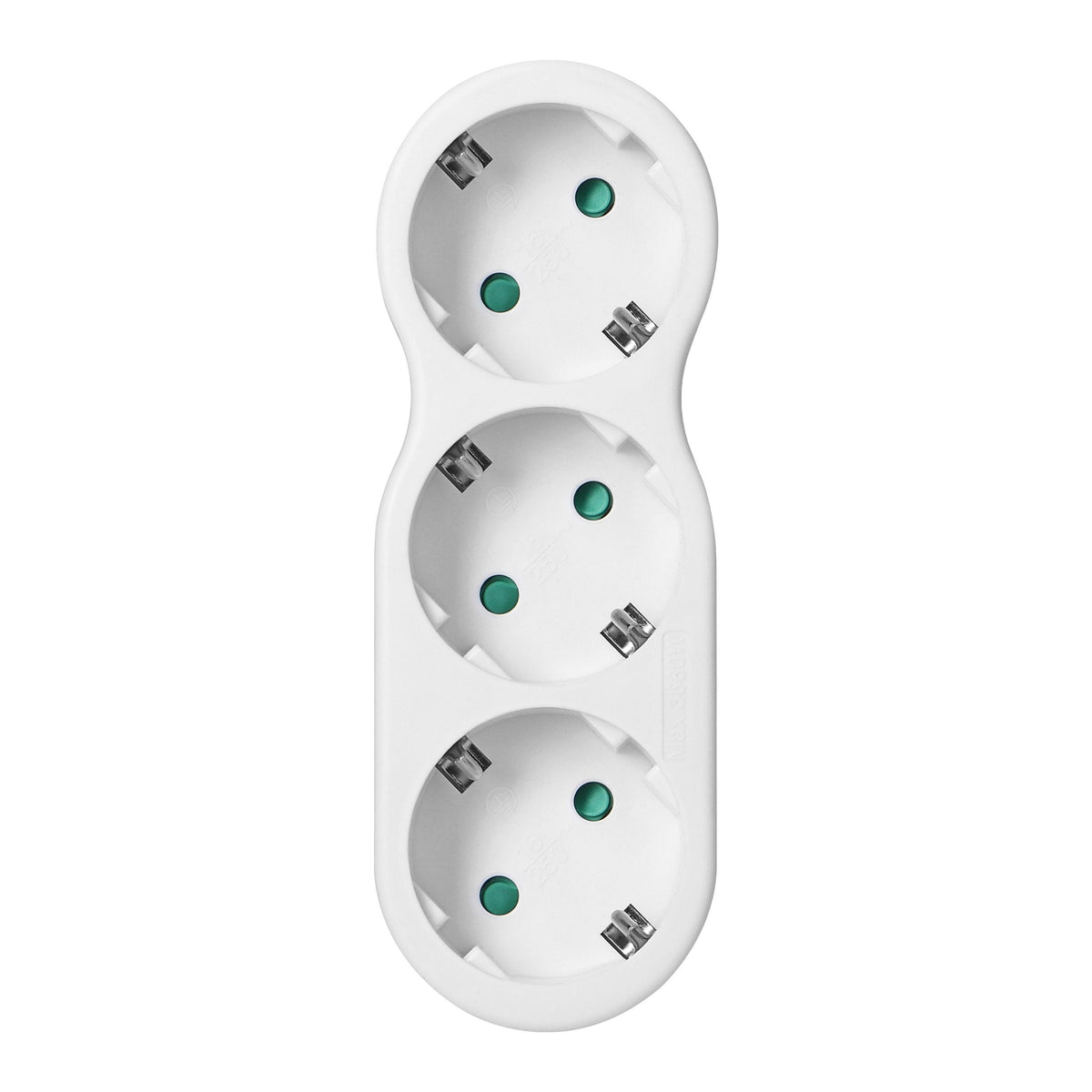 3-Fach Mehrfachstecker Steckdosenadapter