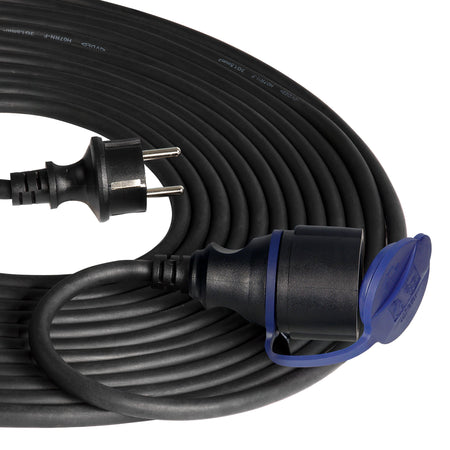 Orno Verlängerungskabel 10 m 16A – Gummikabel H07RN-F, Schuko, IP44