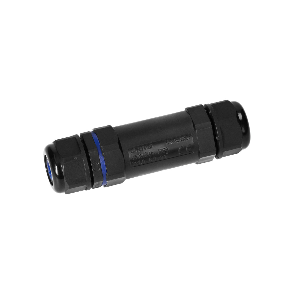 IP68 Wasserdichter Kabelverbinder Für Außen – Flexgelenk UK, Kupfer, Schwarz