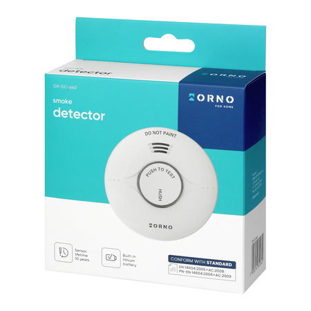 Orno Rauchwarnmelder mit 10-Jahres-Batterie