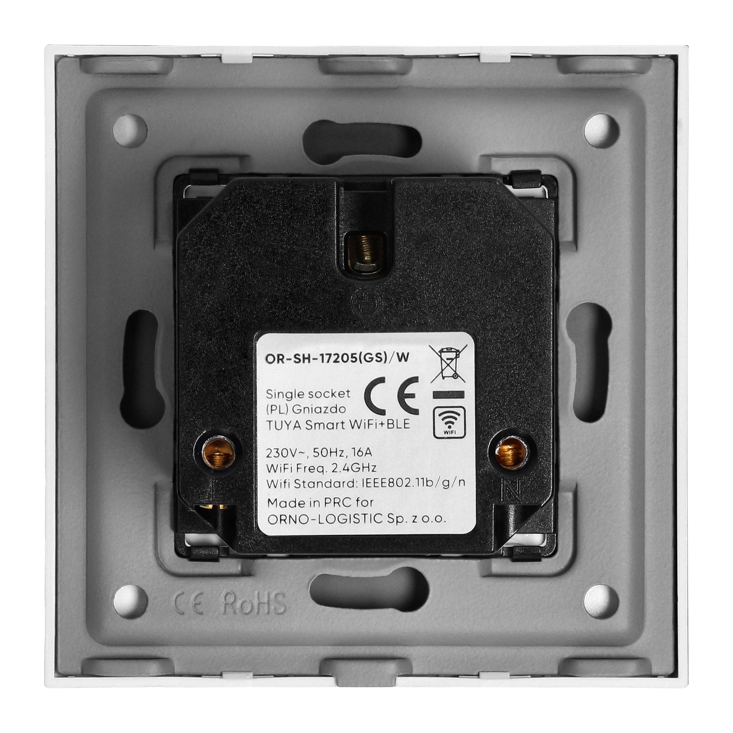 Tuya Smart WiFi Unterputz Steckdose Schuko