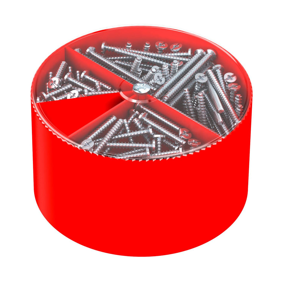 (0,067€/St.) Geräteschraube Sortimentsbox für Schalterdose Gerätedose Kreuz 300 Stück