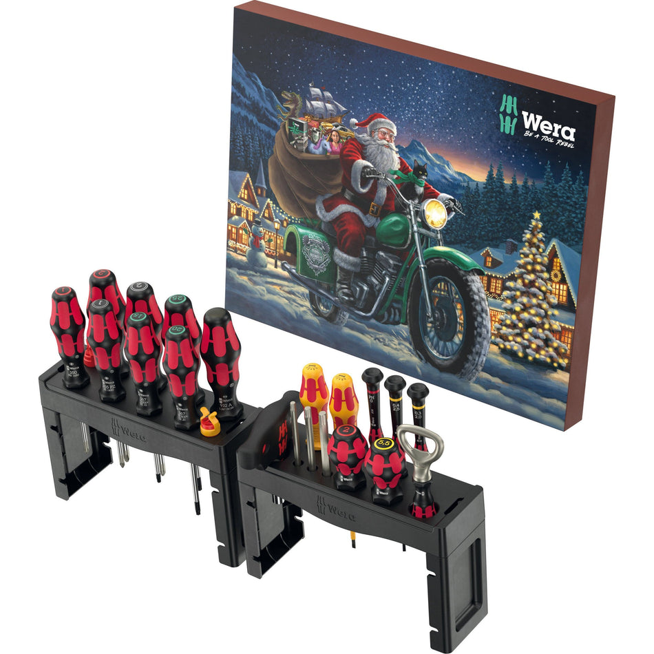 Wera 05136610001 Adventskalender 2025, 28-teilig