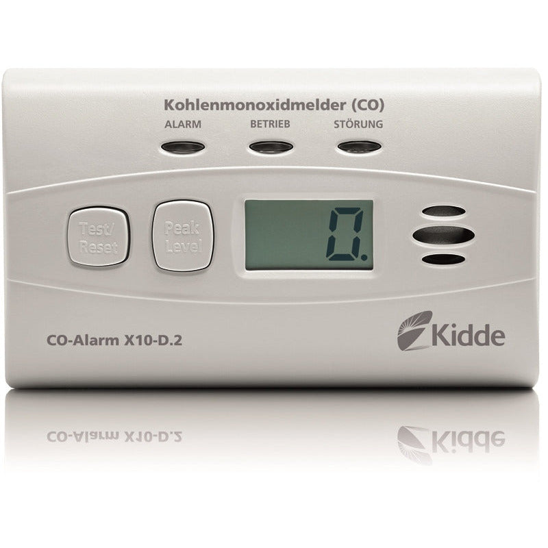 Kidde 13777 CO-Alarm Kohlenmonoxidmelder X10-D.2 weiß