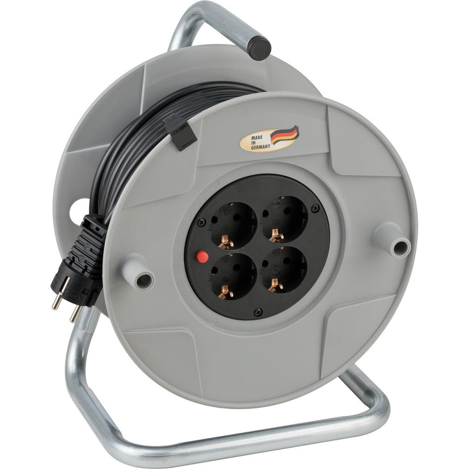 Brennenstuhl 1099150001 Kabeltrommel AK 260 25 m H05VV-F 3G1,5 im Einzelkarton