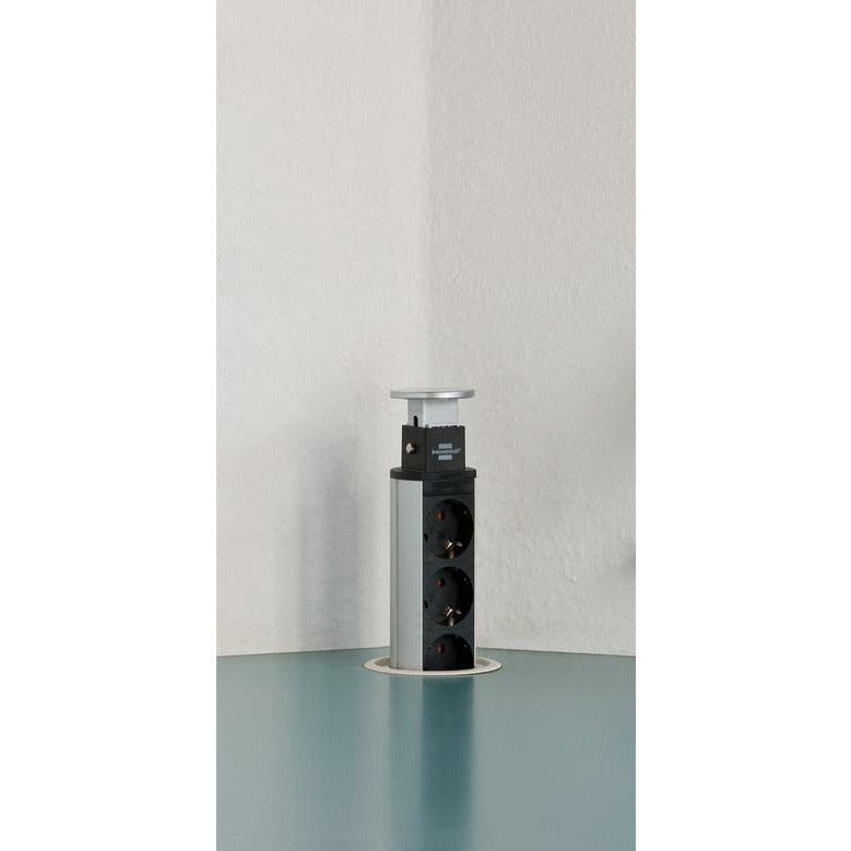 Die Power Tower 3er Mehrfach-Steckdosenleiste