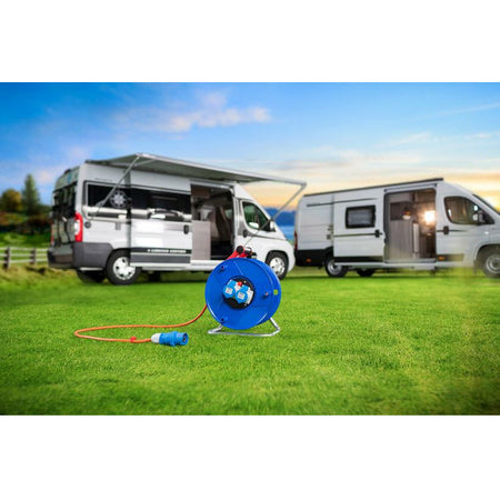 Garant CEE 230V IP44 Camping Kabeltrommel