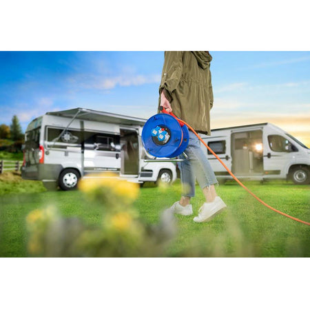 CEE 230V IP44 Camping Kabeltrommel 25m