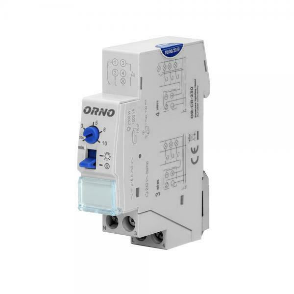 Orno OR-CR-230 Treppenhausautomat für Hutschiene 2300W - elektro-theke