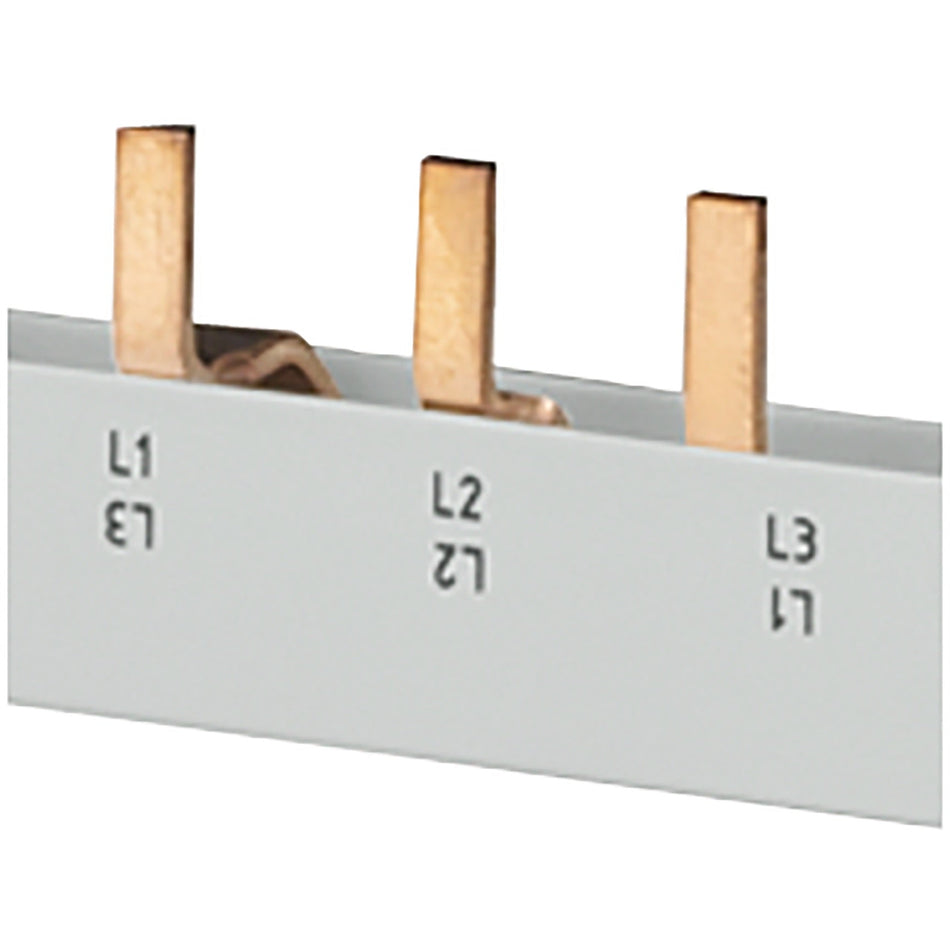 Siemens 5ST3615 Stiftsammelschiene 10mm2 Anschluss: 4x 3-phasig berührungssicher