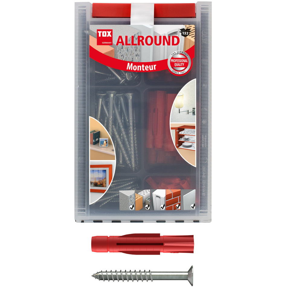 TOX 094901081 Standard-Sortiment Monteur Allround 132 tlg.